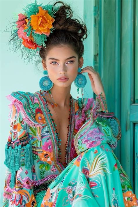 Pinterest In 2024 Mexican Fashion Colorful Fashion Boho Fashion