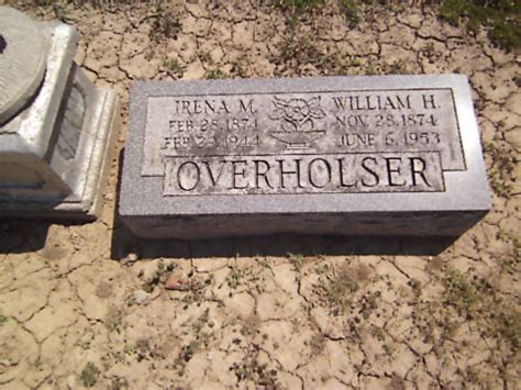 Irena Vawter Overholser Find A Grave Reminne