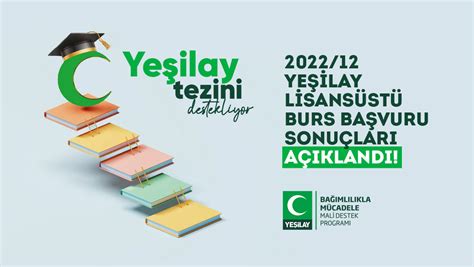 Yeşilay ın Yüksek Lisans ve Doktora Burs Başvuru Sonuçları Açıklandı