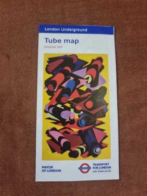 London Underground Tube Map December 2020 £125 Picclick Uk