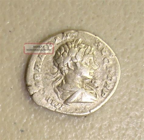 Ad 198 217 Caracalla Minerva Reverse Ancient Roman Silver Denarius Vf