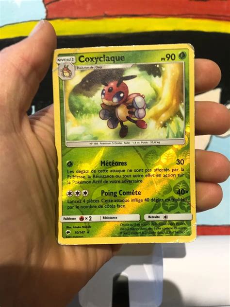 Carte Pokémon coxyclaque reverse Pokémon Beebs