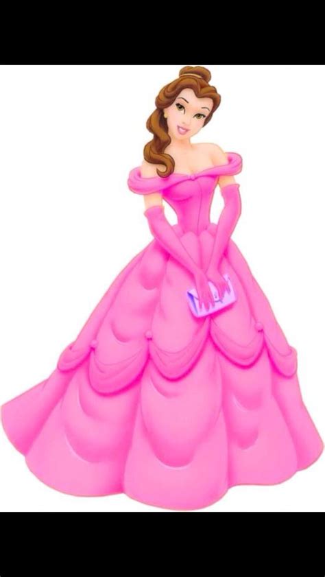 Belle is adorable in pink | Belle disney, Disney princess belle ...