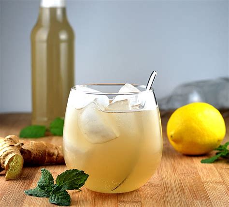 Homemade Ginger Ale Vegan TheVegLife Ginger Ale Recipe Homemade