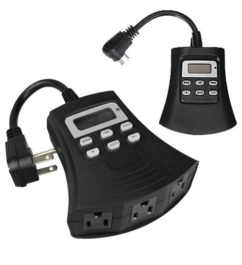 Outdoor 3 Outlet Digital Timer | EZ GRO Garden