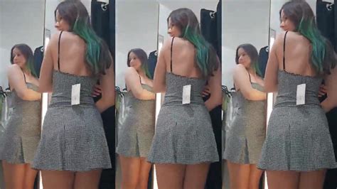 K Fitting Room Try On Haul Skirt Tops Mini Dresses ZARA Nude Youtube Video
