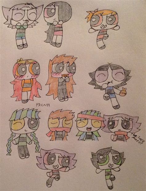 Mostly My Ppg Ocs Doodle Dump By Creative Blade99 On Deviantart