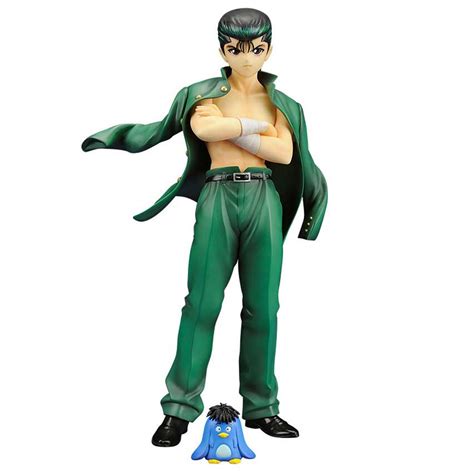 Kotobukiya Artfx J Yu Yu Hakusho Yusuke Urameshi Statue Green