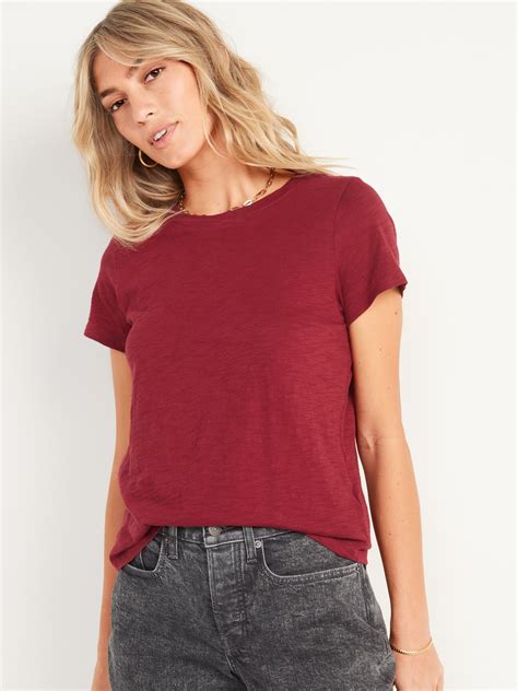 Everywear Slub Knit T Shirt For Women Old Navy