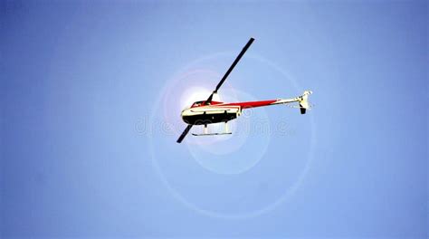 Small One-man Helicopter stock image. Image of flight - 43310511