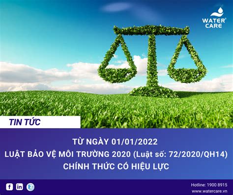 Luật Bảo vệ Môi trường 2020 chính thức có hiệu lực Công ty TNHH Xử Lý