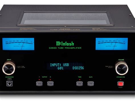 McIntosh C2600 Tube Preamplifier With MM MC Phono DAC USB Input For