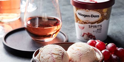 Häagen Dazs Just Added A New Rosé And Cream Flavor To Its Boozy Ice Cream Line