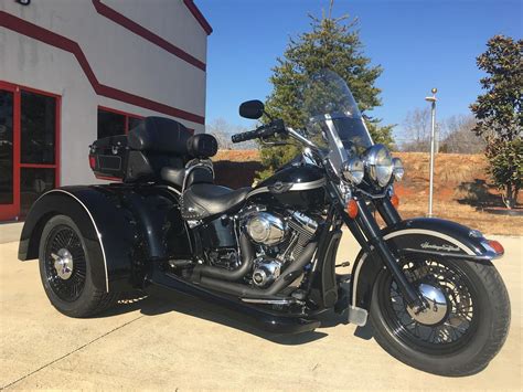 Heritage Softail Trike Blacked Out Reverse Triple Tree Custom