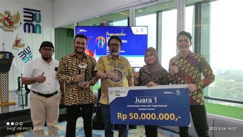 Tuah Pujangga Riau Raih Juara Pertama Lomba Berbalas Pantun Tingkat