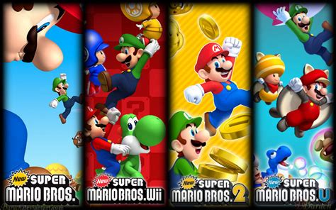 All New Super Mario Bros Games Wallpaper1440x900 By Baruch97 On Deviantart