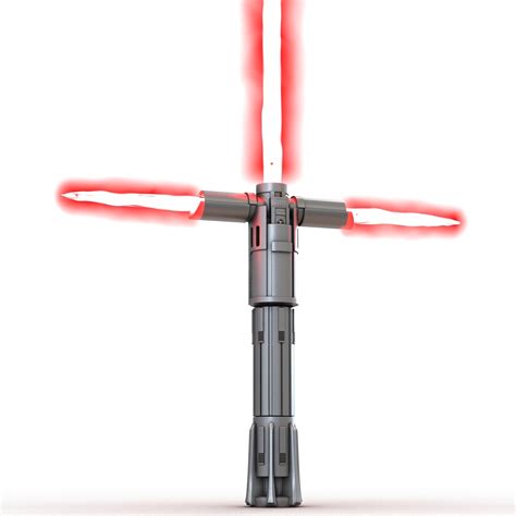 kylo ren lightsaber set 3d max