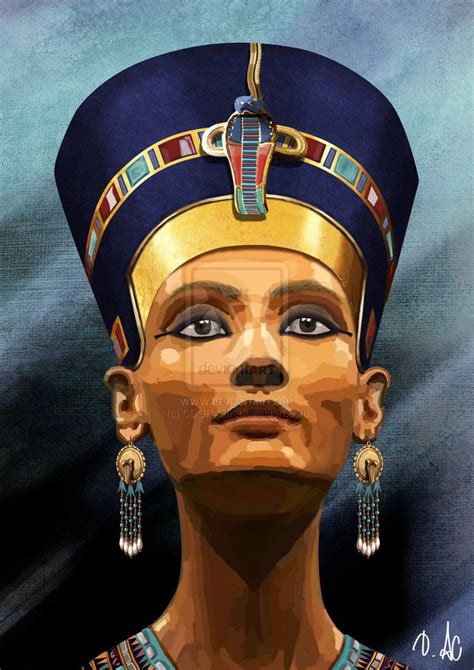 nefertiti painting | Nefertiti by ~CDGRAFIK on deviantART Don Pablo ...