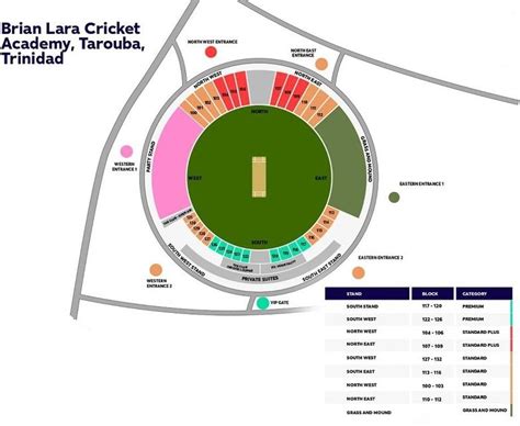 Brian Lara Stadium World Cup Tickets Price Brian Lara Stadium Seat Plan