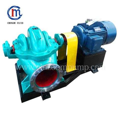 Horizontal Double Volute Suction Agricultural Irrigation Pipeline Split