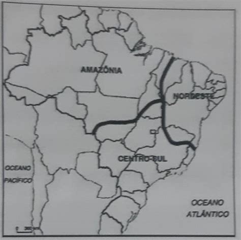 Observe O Mapa E Assinale A Alternativa Correta A O Mapa Destaca Tr S