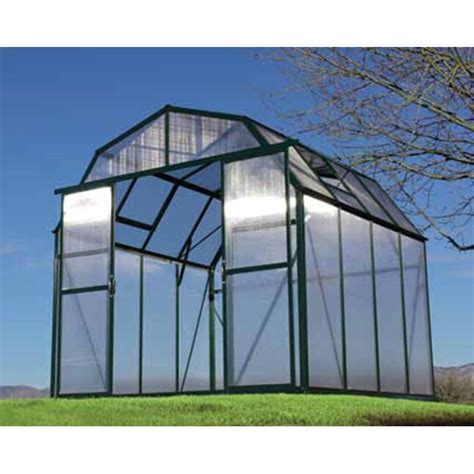 Grandio Greenhouses 12 Ft L X 8 Ft W X 8 Ft H Green Greenhouse At