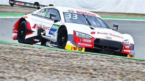 Dtm In Hockenheim Meister Rast Siegt Weiter Button Stark