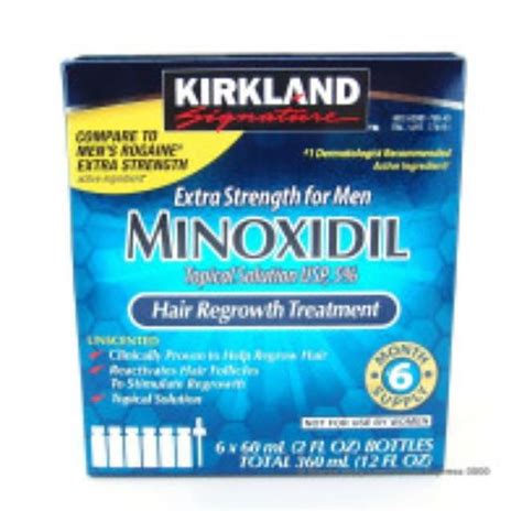 Buy 212 Main Hkm68 Kirkland Minoxidil 5 Percentage Extra Strength 6