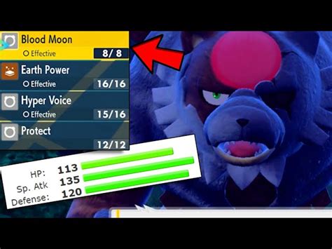 Best Bloodmoon Ursaluna Moveset And Nature In Pokemon Scarlet And