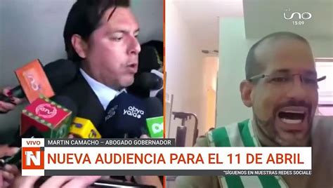 Nueva Audiencia Para Luis Fernando Camacho En 11 De Abril Vídeo