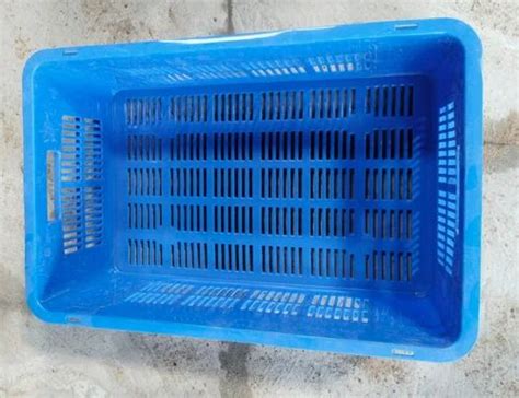 Blue Supreme Plastic Crates at Rs 440/piece in Ahmedabad | ID ...