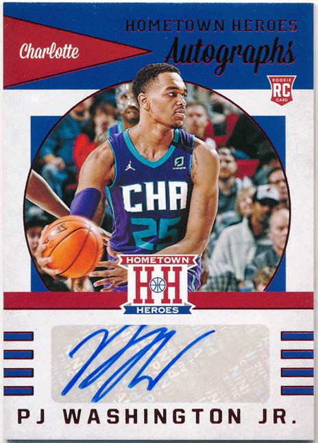 Yahoo オークション PJ Washington Jr NBA 2019 20 Panini Chronicl