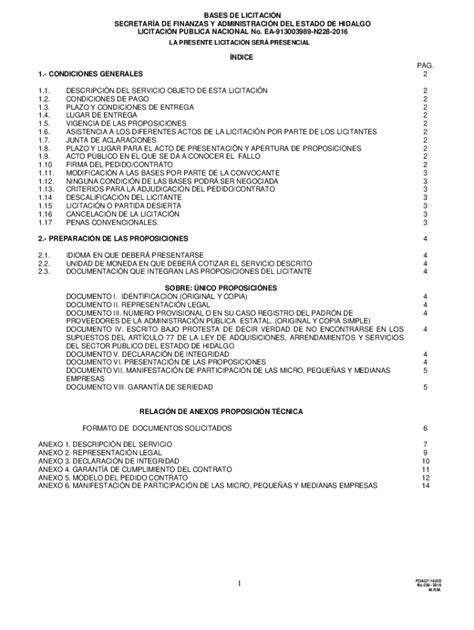 Completable En línea bases de licitacin pblica nacional no 30001026