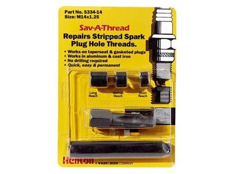 Helicoil Spark Plug Kit 5334 14 Unit Each