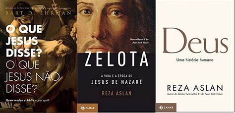 Qual O Livro Da Bíblia Que Não Cita Deus - KIT 3 LIVROS O que Jesus disse O que Jesus não disse + ZELOTA + Deus ...