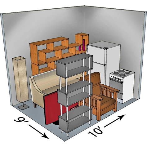 10X25 Storage Unit | Dandk Organizer