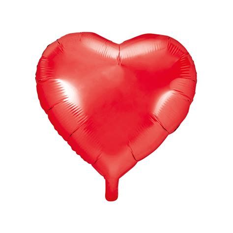 Globo de Foil Corazón Rojo 60 cm Envíos 24 h