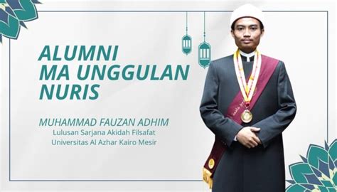 Sabet Gelar Lc Dari Universitas Al Azhar Mesir Lulusan Ma Unggulan