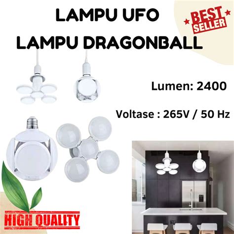 Jual Lampu Ufo Lampu Led Bohlam W Bohlam Led Watt Model Dragon