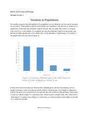 Module Lab Docx Bios General Biology Module Lab