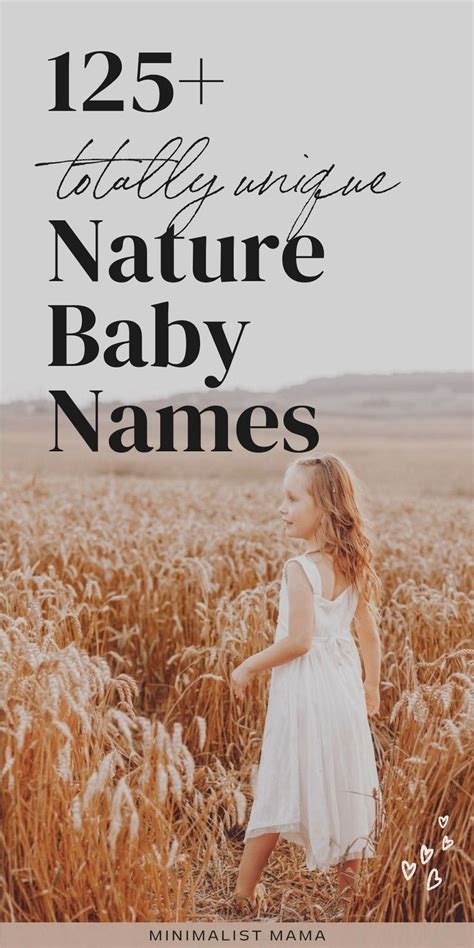 125 Strikingly Pretty Earthy Girl Names With Meanings Artofit