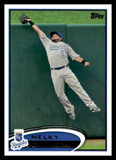 Topps Melky Cabrera Kansas City Royals Ebay