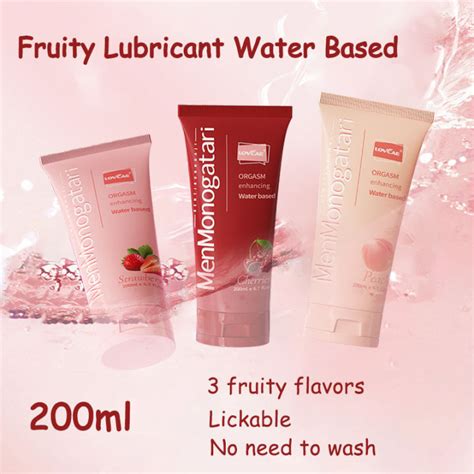 Fruity Lube Ml Lickable Lubricant Water Based Sex For Man Woman Lazada PH