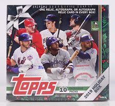 Topps Holiday Baseball Checklist Set Info Walmart Mega Boxes