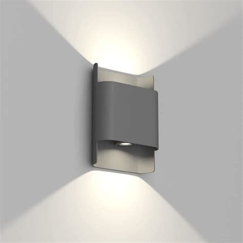 Klighten LED Applique Murale 12W Exterieur Interieur IP65 Up Down Lampe