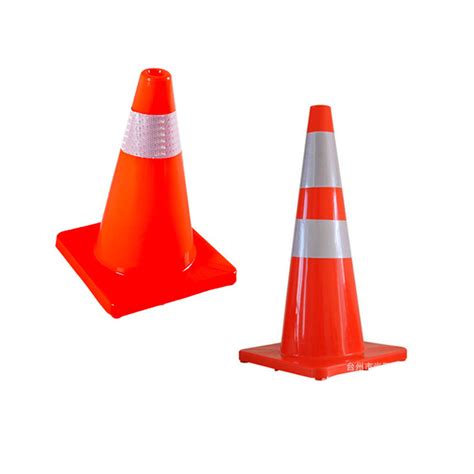 Road Work Cones 90cm/70 Cm/50 Cm Traffic Cones Safety Sign PVC Traffic ...