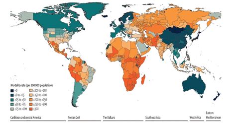 Un estudio de The Lancet reveló el impacto del COVID en la tasa de mortalidad en América Latina