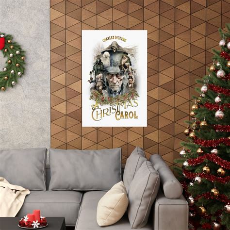 A Christmas Carol Poster Scrooge Poster Christmas Wall Art - Etsy