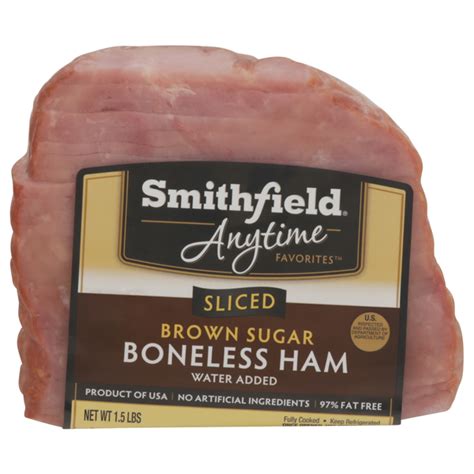 Save On Smithfield Sliced Brown Sugar Boneless Ham Order Online