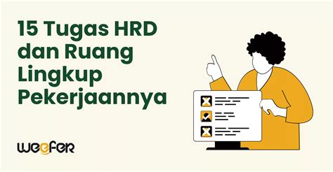 Tugas Hrd Dan Ruang Lingkup Pekerjaannya